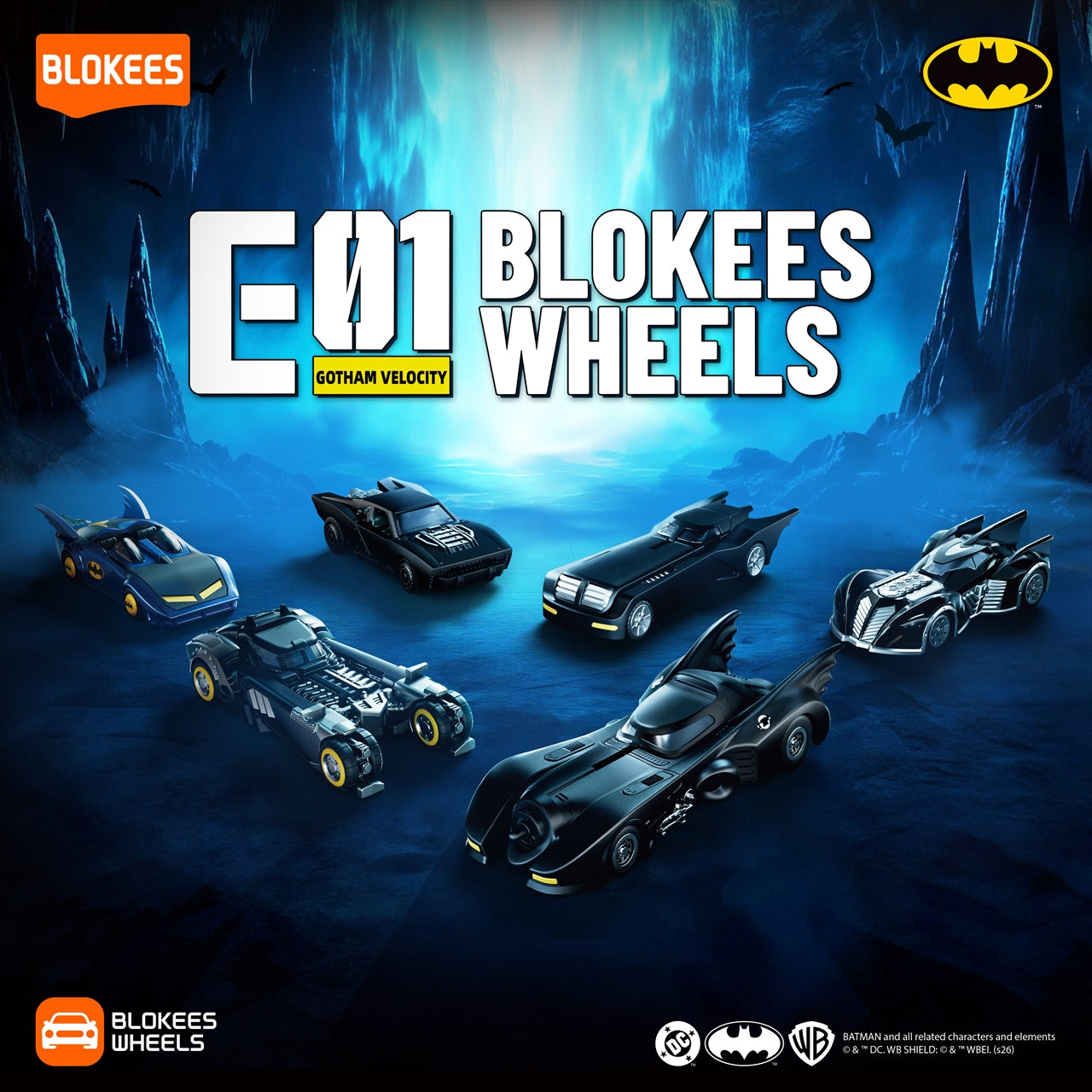 Blokees Wheels Batman E01 Gotham Velocity 75680 Quantity in 1BOX: 6