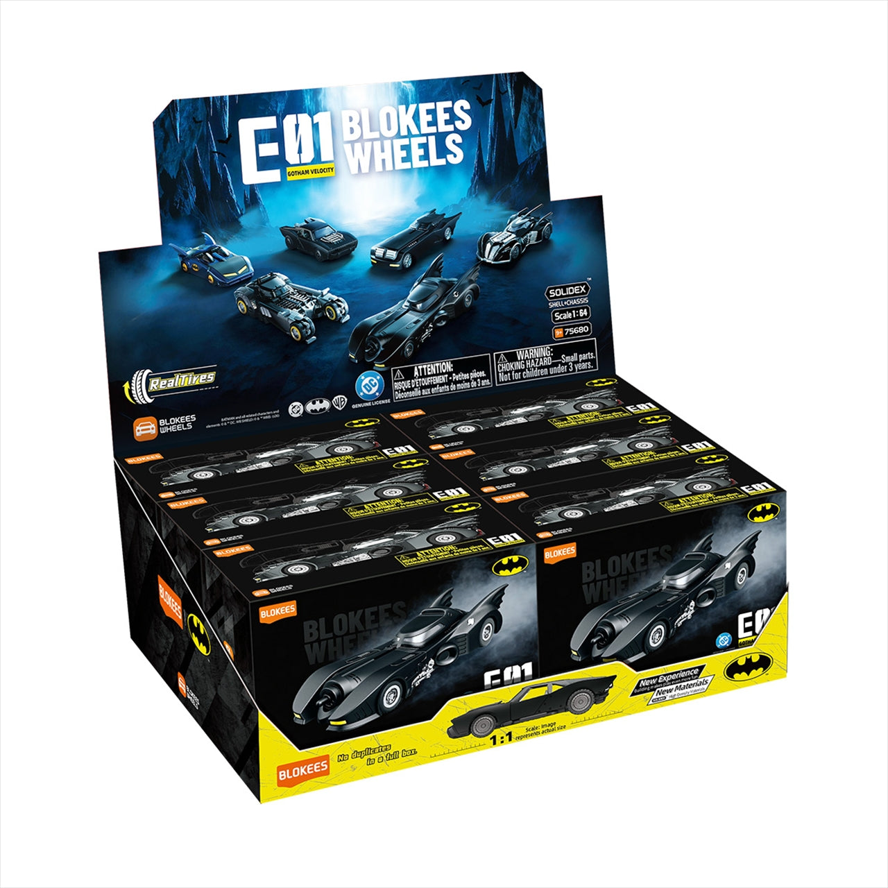 Blokees Wheels Batman E01 Gotham Velocity 75680 Quantity in 1BOX: 6