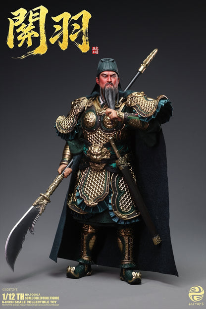 Three Kingdoms in the Hand NO.SG001A Kanu 1/12 scale movable figure