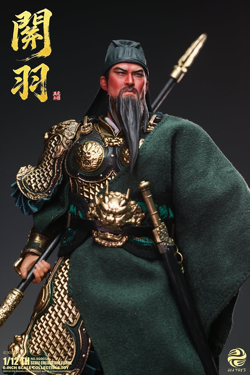 Three Kingdoms in the Hand NO.SG001A Kanu 1/12 scale movable figure