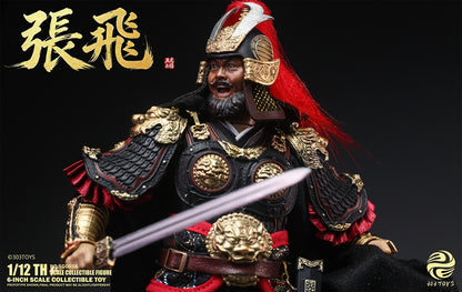 Three Kingdoms in the Hand NO.SG003A Zhang Fei 1/12 scale movable figure