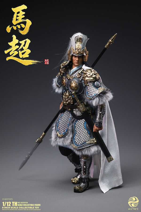 Romance of the Three Kingdoms NO.SG004A Ma Chao 1/12 scale movable figure