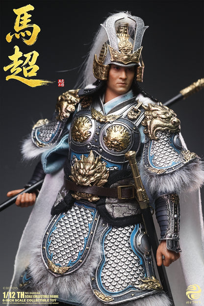 Romance of the Three Kingdoms NO.SG004A Ma Chao 1/12 scale movable figure