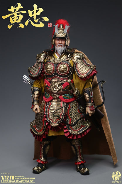 Romance of the Three Kingdoms NO.SG005A Huang Zhong 1/12 scale movable figure