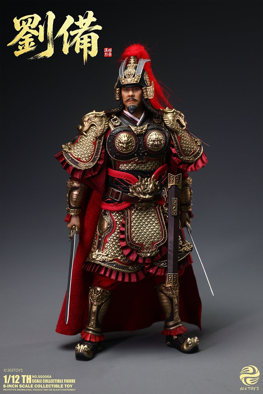 Three Kingdoms in the Hand NO.SG006A Liu Bei 1/12 scale movable figure