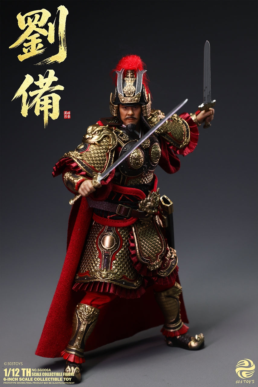Three Kingdoms in the Hand NO.SG006A Liu Bei 1/12 scale movable figure