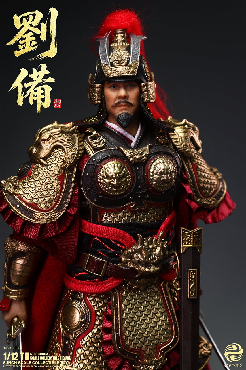 Three Kingdoms in the Hand NO.SG006A Liu Bei 1/12 scale movable figure