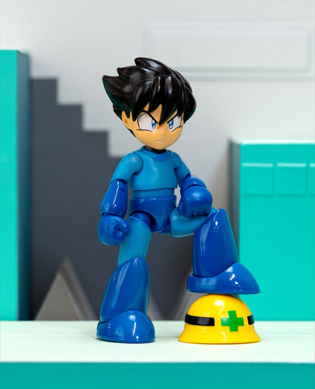1/12 scale Rockman action figure Rockman (met not installed) (set da 4 pezzi)