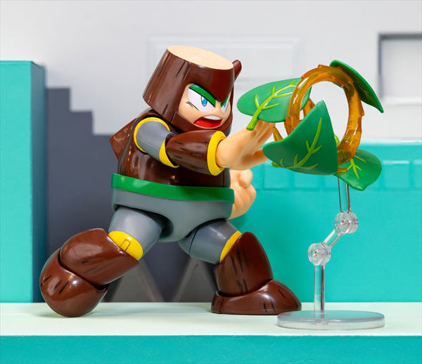 1/12 scale Rockman action figure Woodman (set da 4 pezzi)