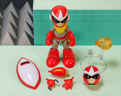 1/12 scale Rockman action figure Bruce (Proto man) (set da 4 pezzi)