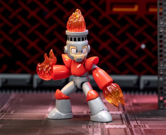 1/12 scale Rockman action figure Fireman (set da 4 pezzi)