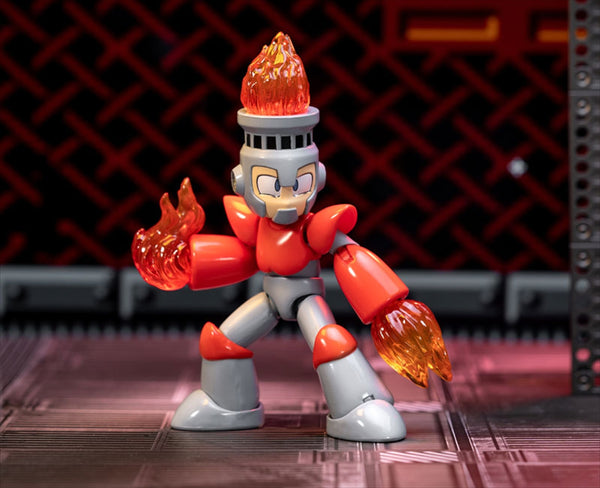 1/12 scale Rockman action figure Fireman (set da 4 pezzi)