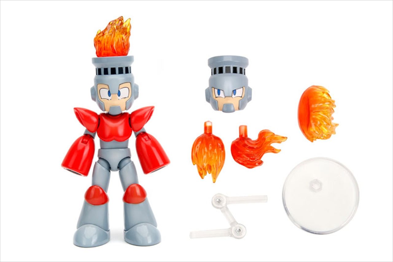 1/12 scale Rockman action figure Fireman (set da 4 pezzi)