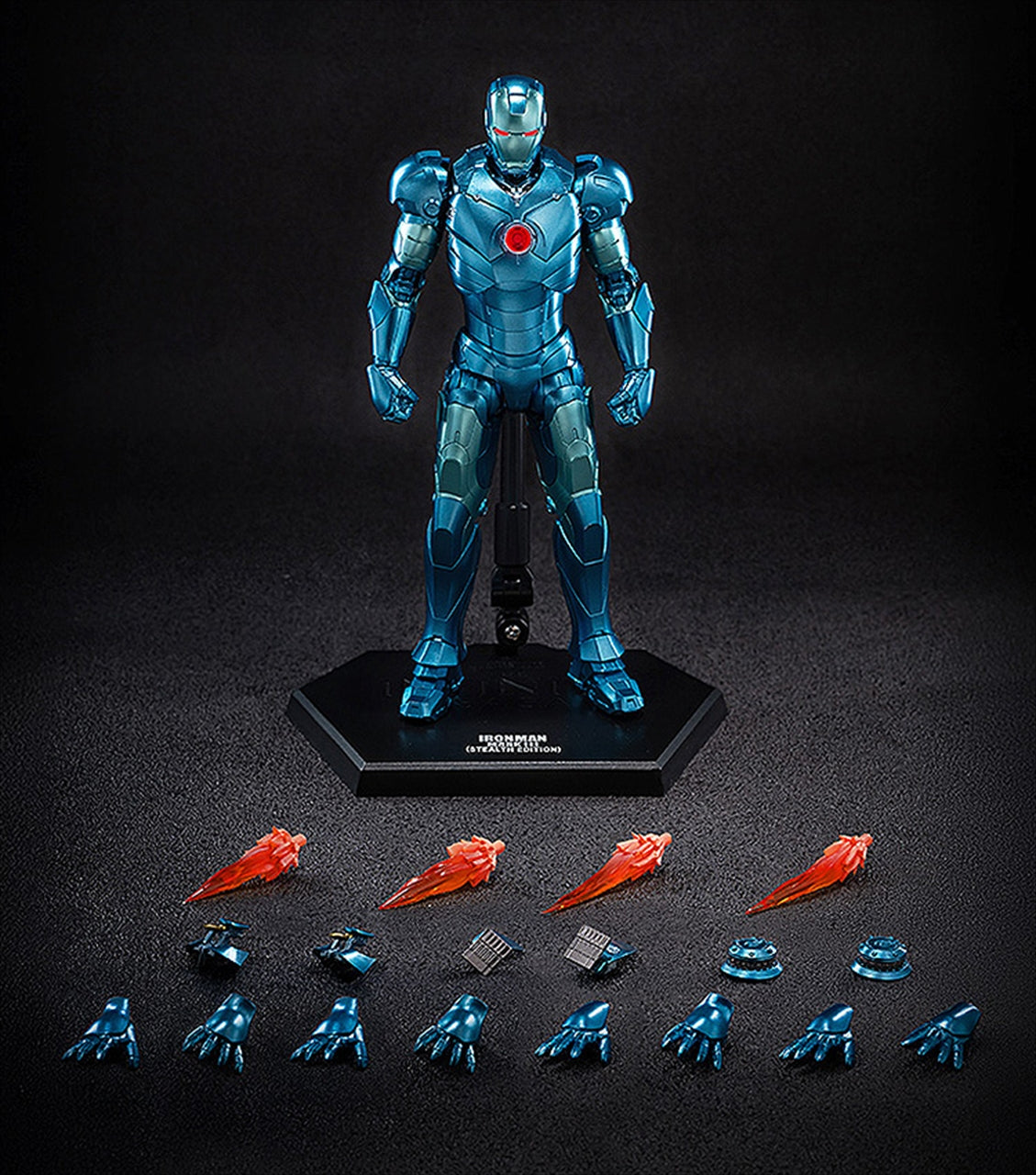 DLX Marvel Studios＇ The Infinity Saga Iron Man Mark 3 (Stealth Edition)