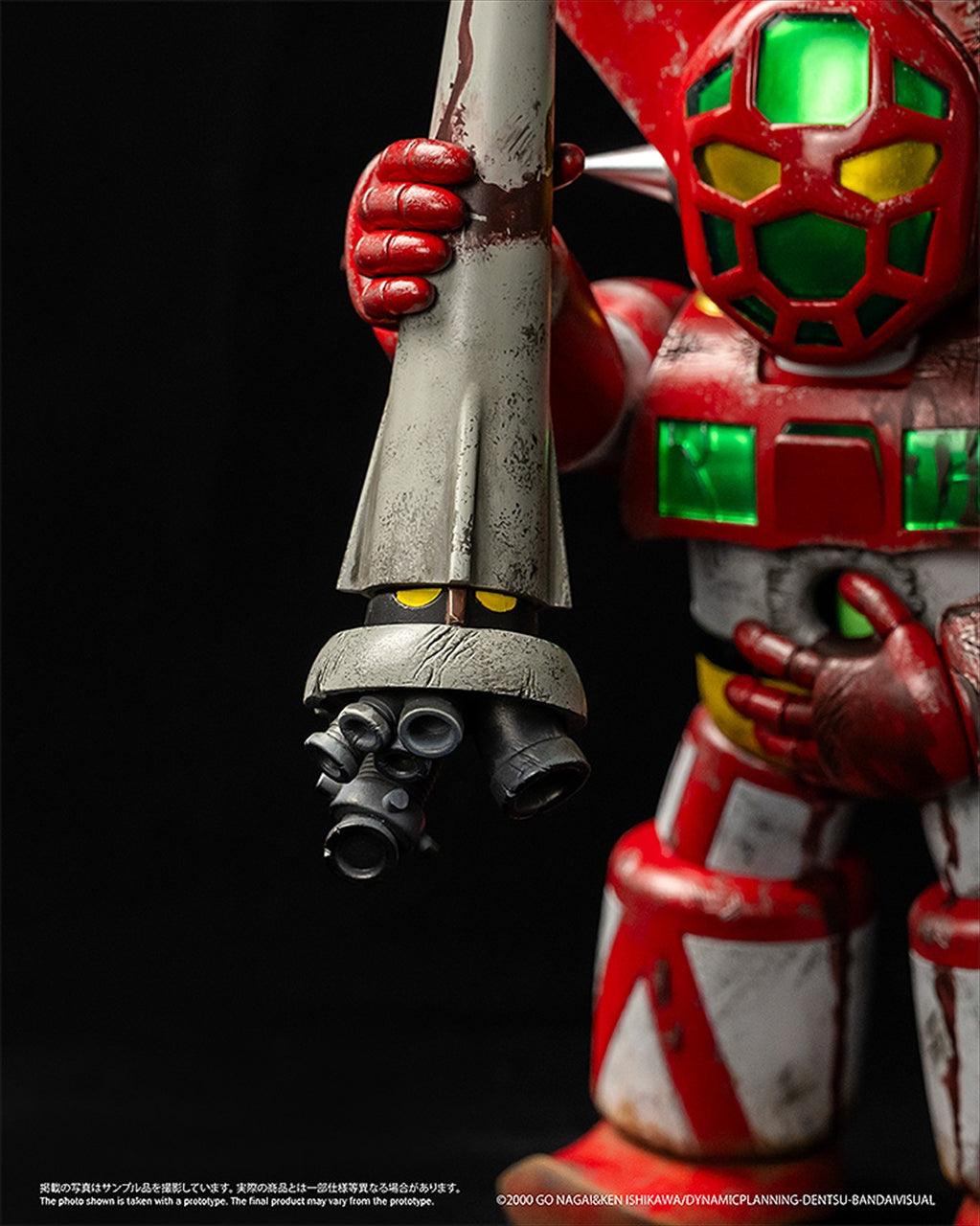 Chibi Creature Shin Getter Robo vs. Neo Getter Robo First generation Getter Robo 1 (During the final battle in New York)