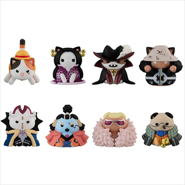 MEGA CAT PROJECT One Piece Nyan Piece Nyan! Luffy and the Seven Warlords of the Sea 1BOX Quantity: 8
