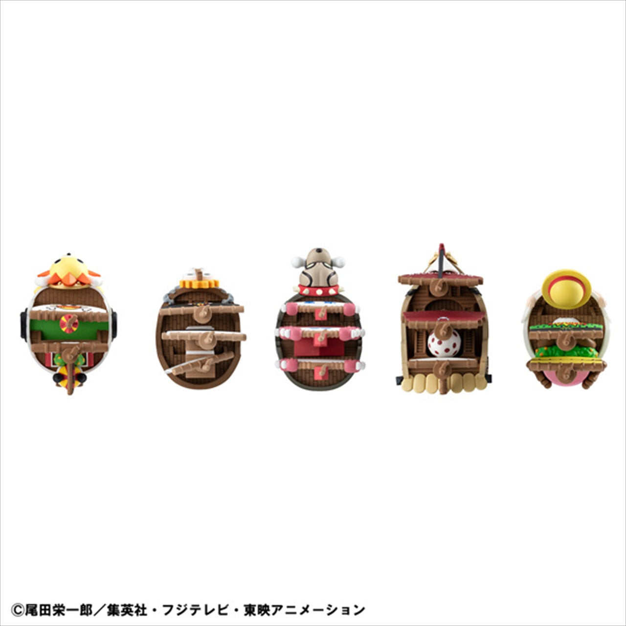 YuraColle Series One Piece Grand Line Collection Vol.3 1BOx Quantity: 6
