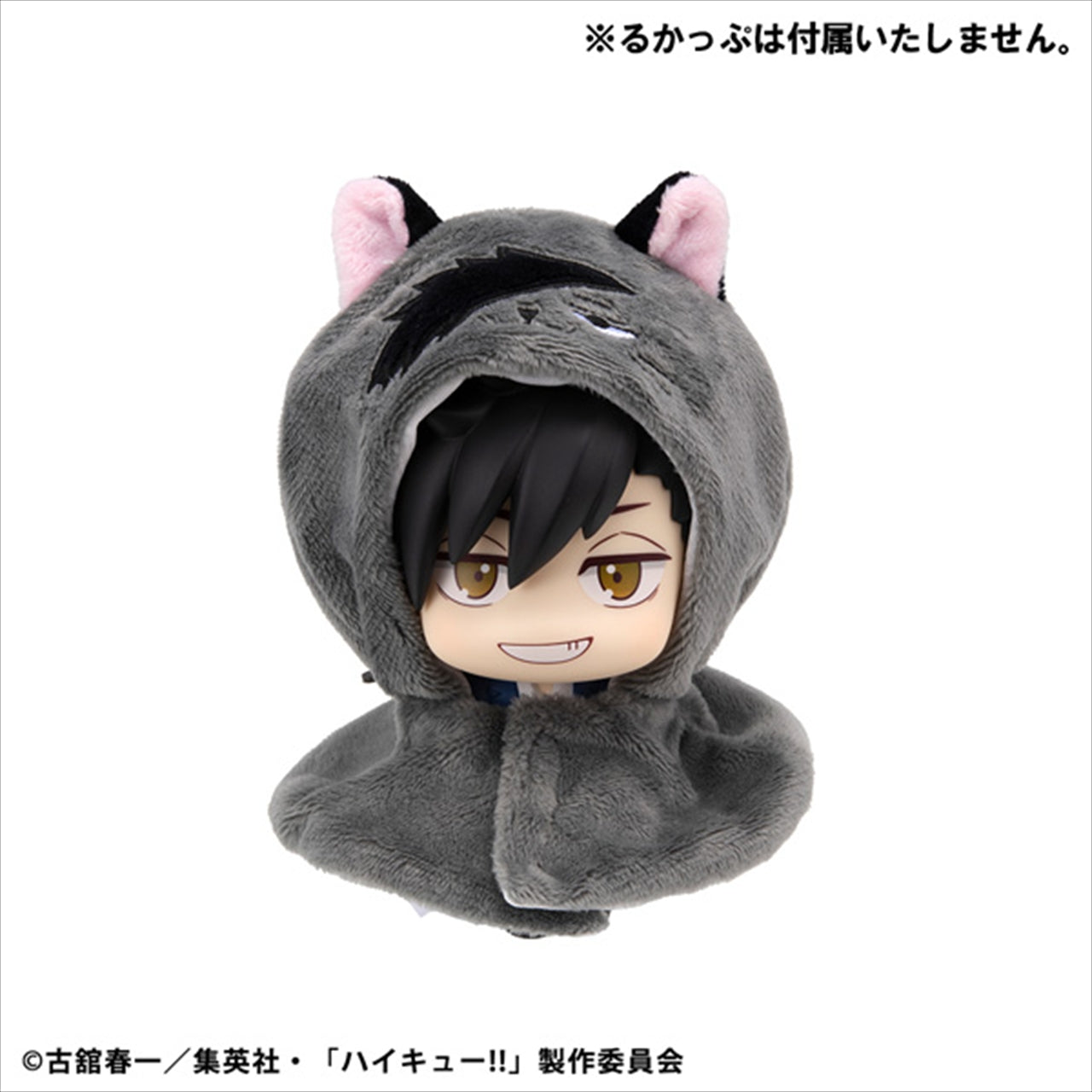 Rukappu Poncho Haikyuu! ! Black cat