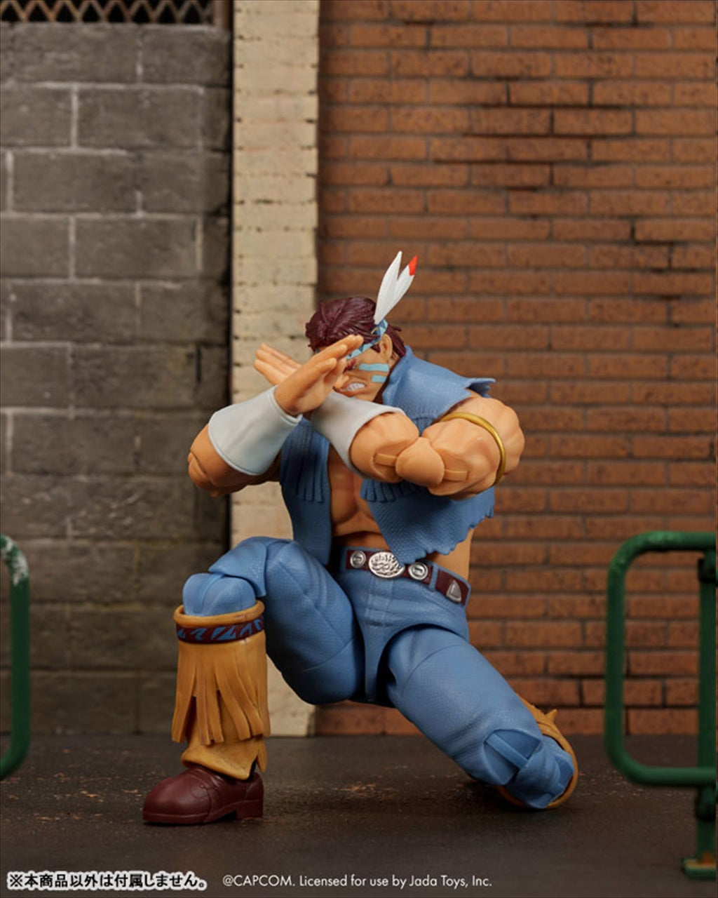 Street Fighter Action Figure 1/12 Scale Thunder Hawk (set da 3 pezzi)