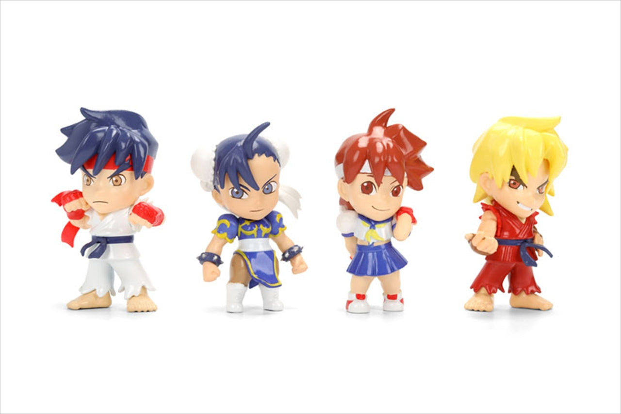 Street Fighter Pocket Fighter Metal Figure Individual Blister Package Specification 12 Pieces 1BOX Quantity: 12 (set da 2 pezzi)