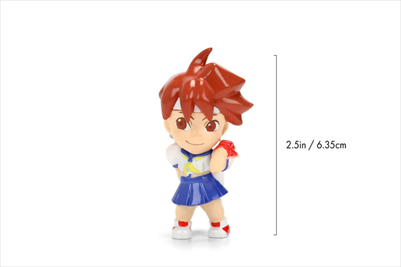 Street Fighter Pocket Fighter Metal Figure Individual Blister Package Specification 12 Pieces 1BOX Quantity: 12 (set da 2 pezzi)