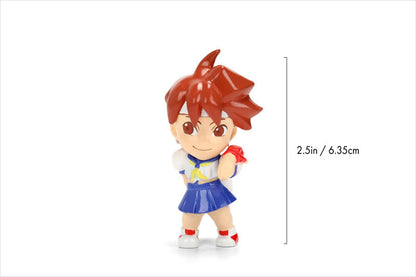 Street Fighter Pocket Fighter Metal Figure Individual Blister Package Specification 12 Pieces 1BOX Quantity: 12 (set da 2 pezzi)