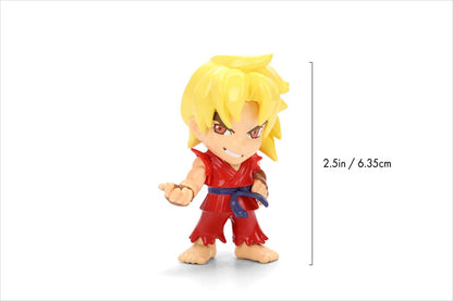 Street Fighter Pocket Fighter Metal Figure Individual Blister Package Specification 12 Pieces 1BOX Quantity: 12 (set da 2 pezzi)