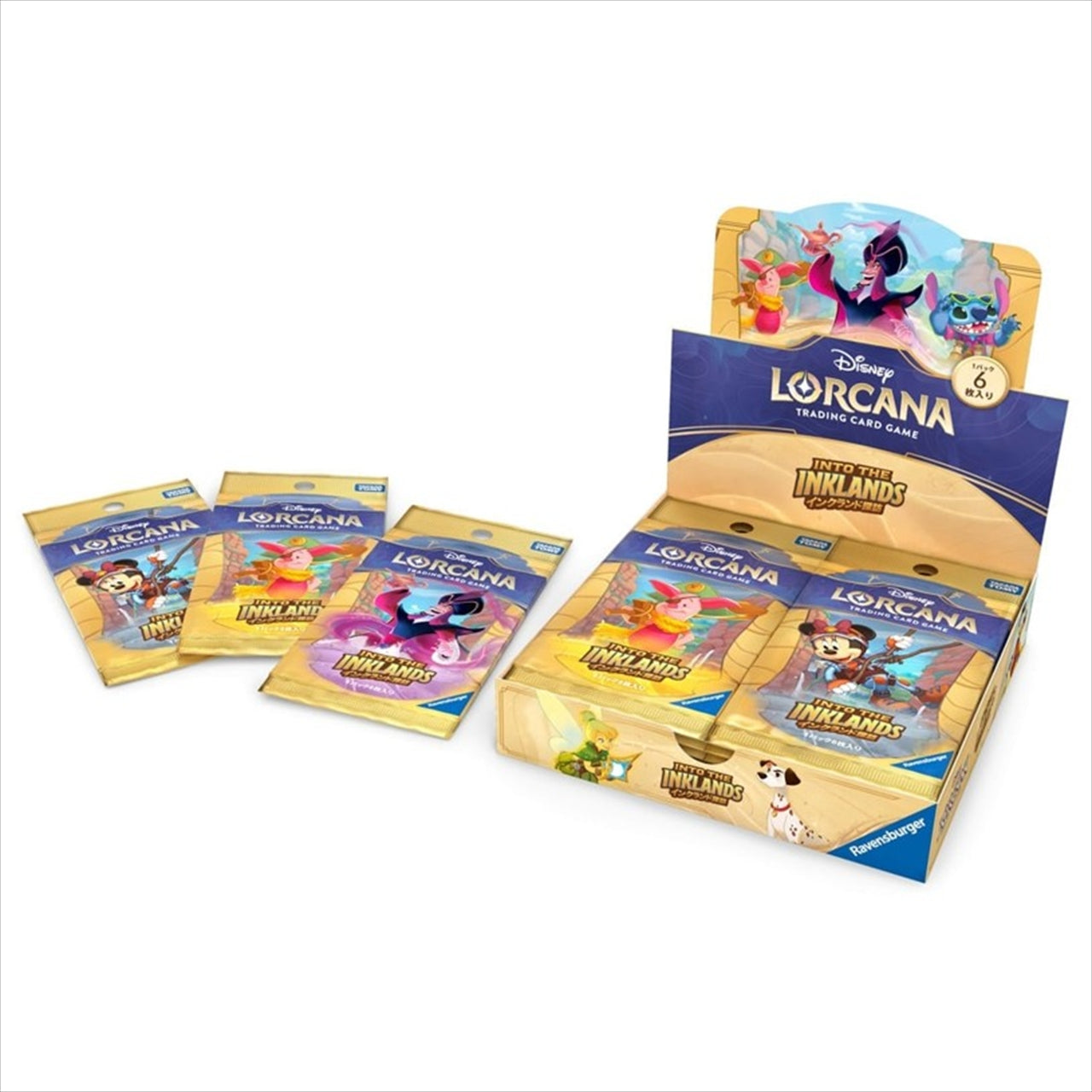 Disney Lorcana TCG Japanese version booster pack England exploration 1BOX quantity: 16