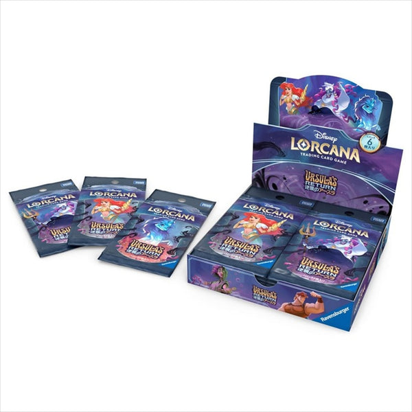Disney Lorcana TCG Japanese version booster pack Ursula Strikes Back 1BOX Quantity: 16