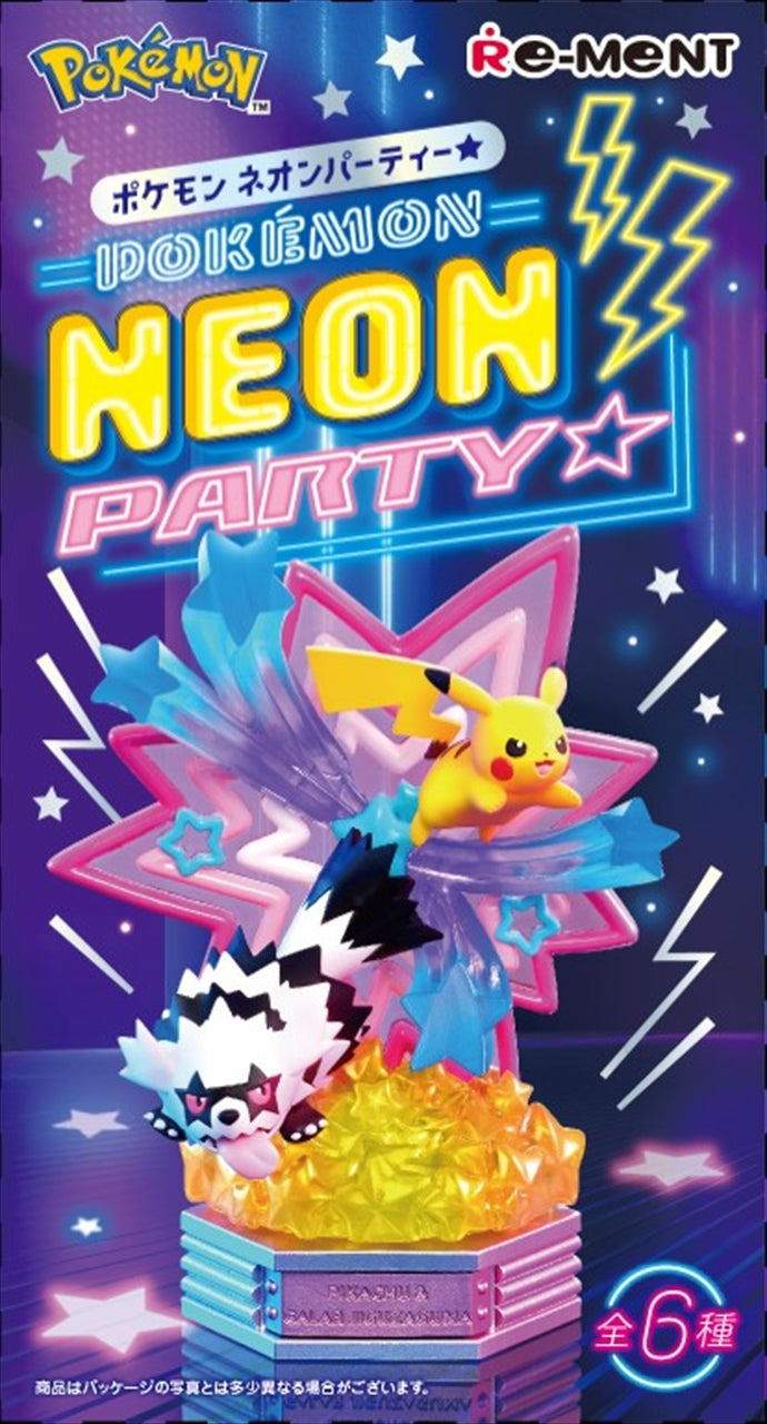 POKeMON NEON PARTY★ Quantity in 1BOX: 6