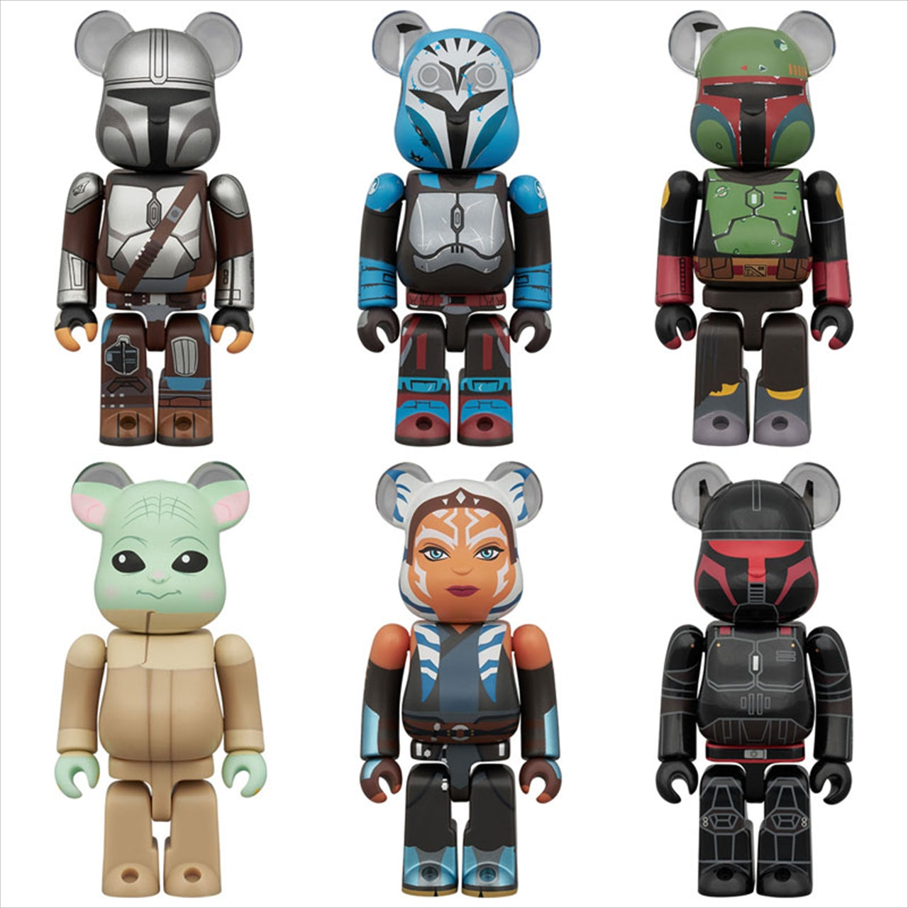 BE@RBRICK CHASE THE MANDALORIAN Quantity in 1BOX: 12