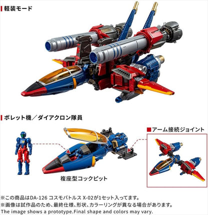 Diaclone DA-126 Cosmo Battles X-02