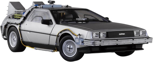 Movie Mecha BT-05 1/24 Back to the Future PartI Time Machine with Figur