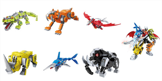 41114 Beast Rolo Mecha (6 types assorted) Quantity in 1BOX: 6