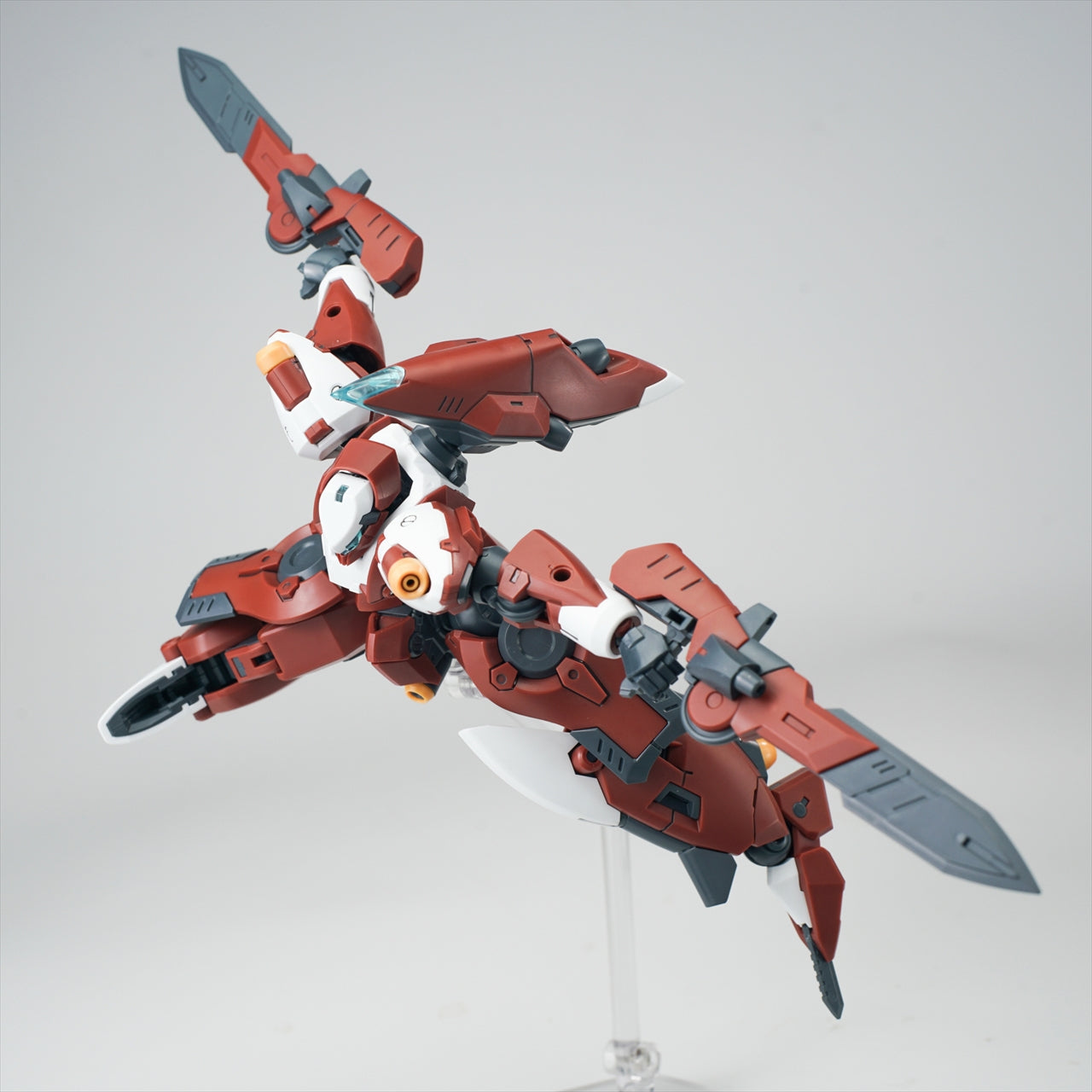 ULTRA ACTION TROOPER series Franz-α 1/144 scale Model Kit (red x white)