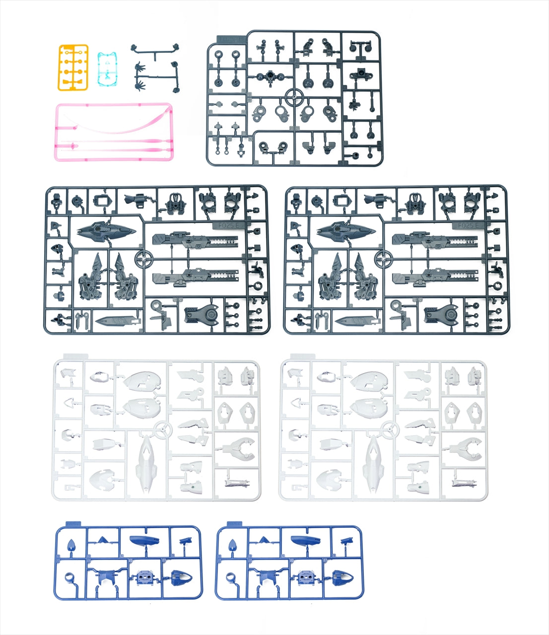 ULTRA ACTION TROOPER series Franz-α 1/144 scale Model Kit (white x blue)