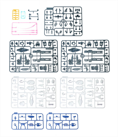 ULTRA ACTION TROOPER series Franz-α 1/144 scale Model Kit (white x blue)