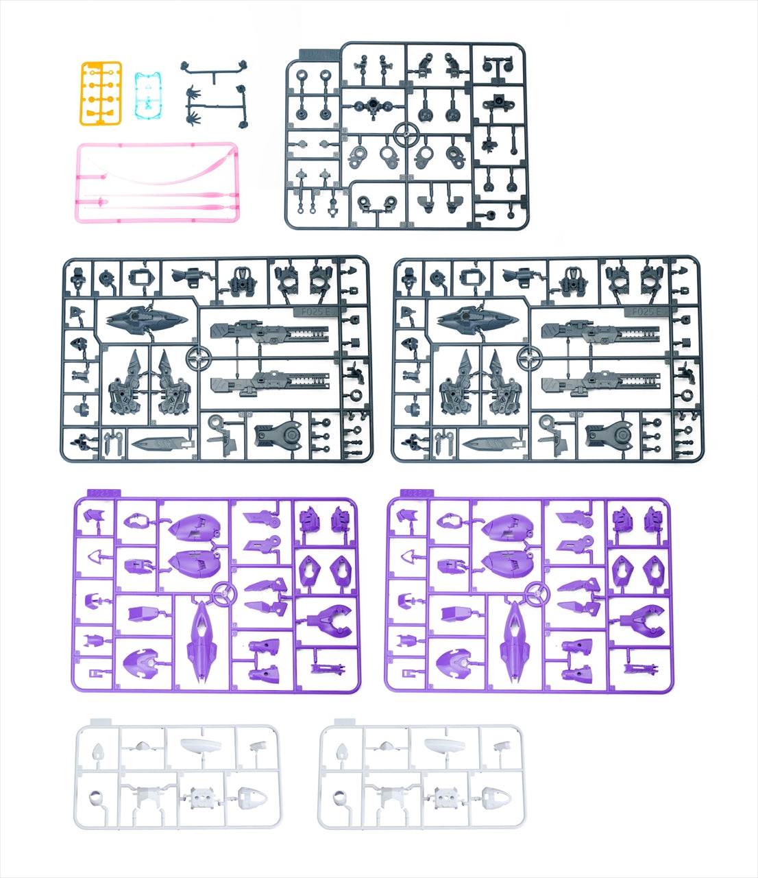 ULTRA ACTION TROOPER series Franz-α 1/144 scale Model Kit (purple x white)