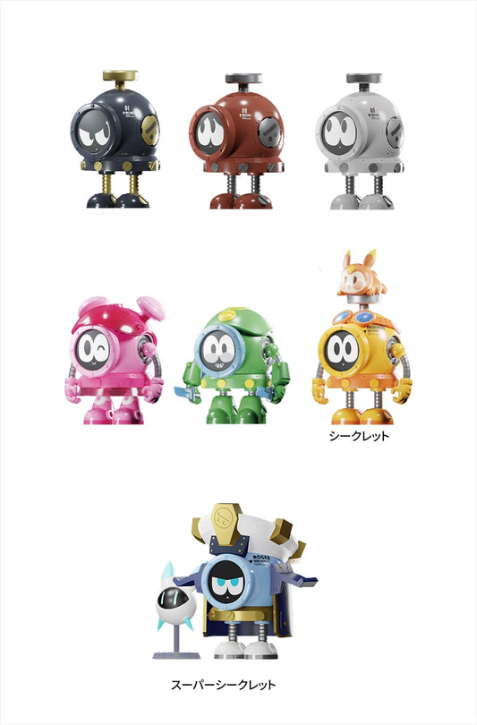 Seer Robot Series Trading Figures 1BOX Quantity: 6