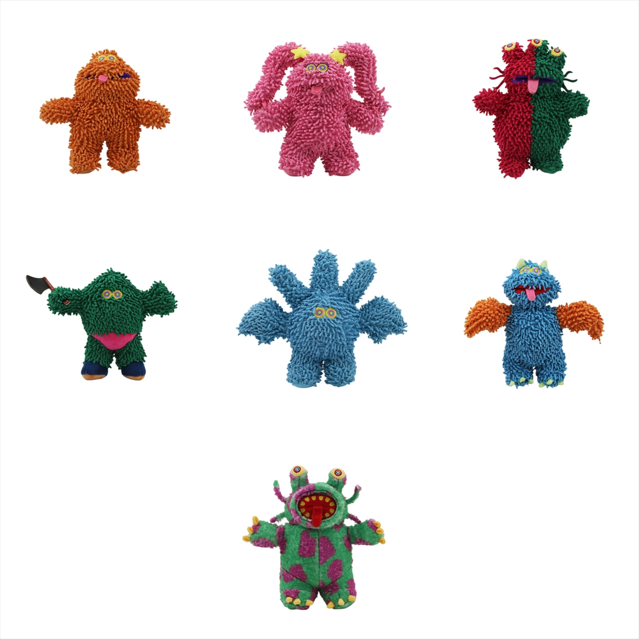 TAKUMA FUJISAKI Plush Keyring Blind Box Vol.2 1BOX Quantity: 6