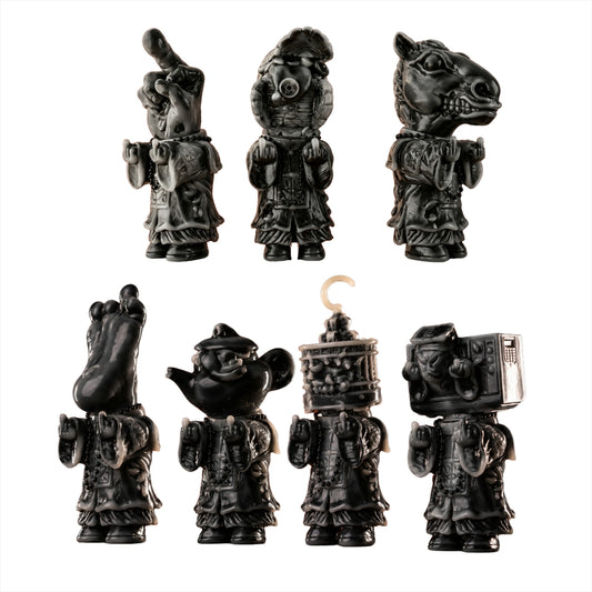 Money Luck Jiangshi-chan Money Luck Explosion Non-Scale Figure C Set