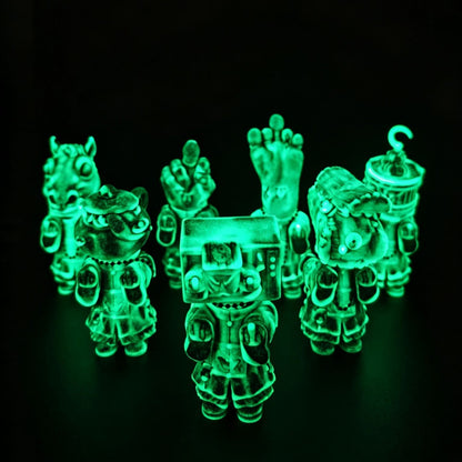 Money Luck Jiangshi-chan Money Luck Explosion Non-Scale Figure C Set