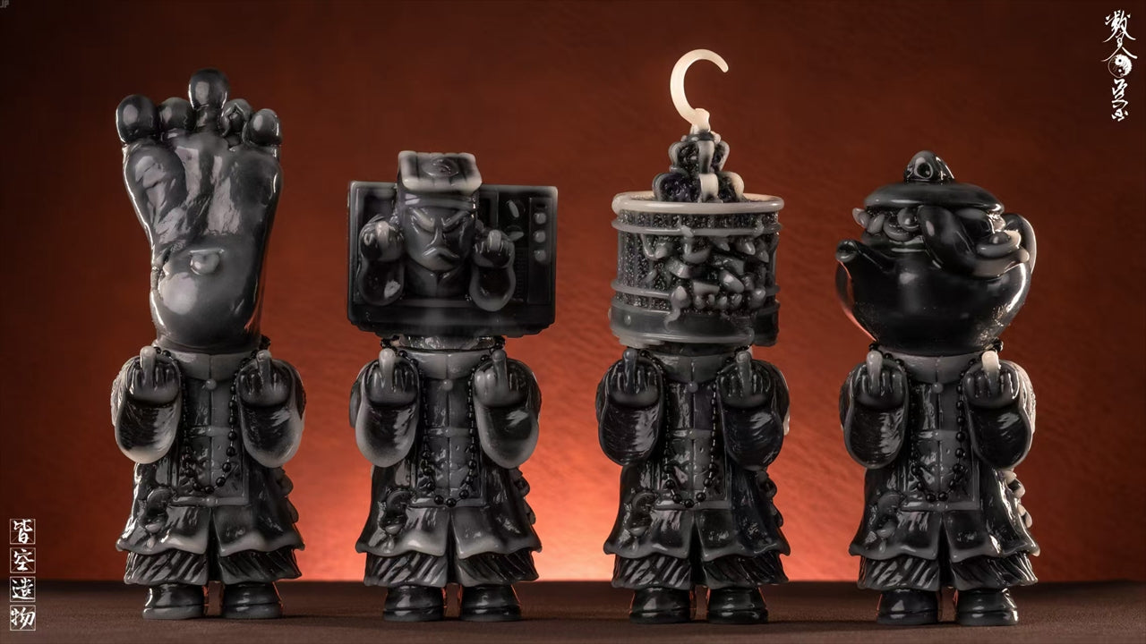 Money Luck Jiangshi-chan Money Luck Explosion Non-Scale Figure A Set