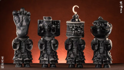 Money Luck Jiangshi-chan Money Luck Explosion Non-Scale Figure A Set