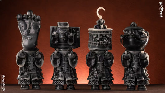 Money Luck Jiangshi-chan Money Luck Explosion Non-Scale Figure A Set