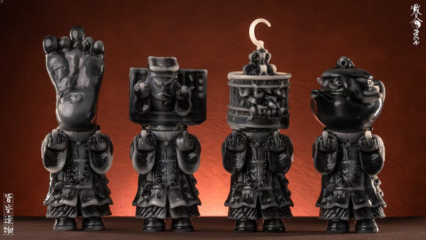 Money Luck Jiangshi-chan Money Luck Explosion Non-Scale Figure A Set
