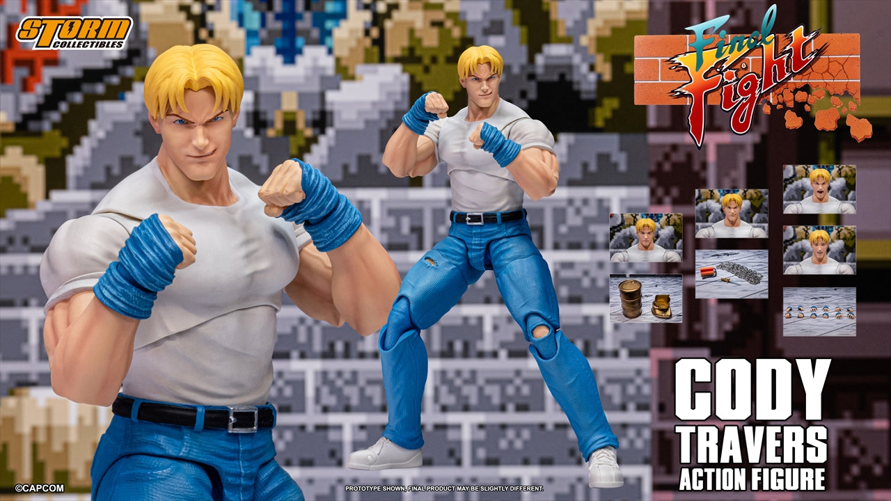 Final Fight Action Figure Cody Travers