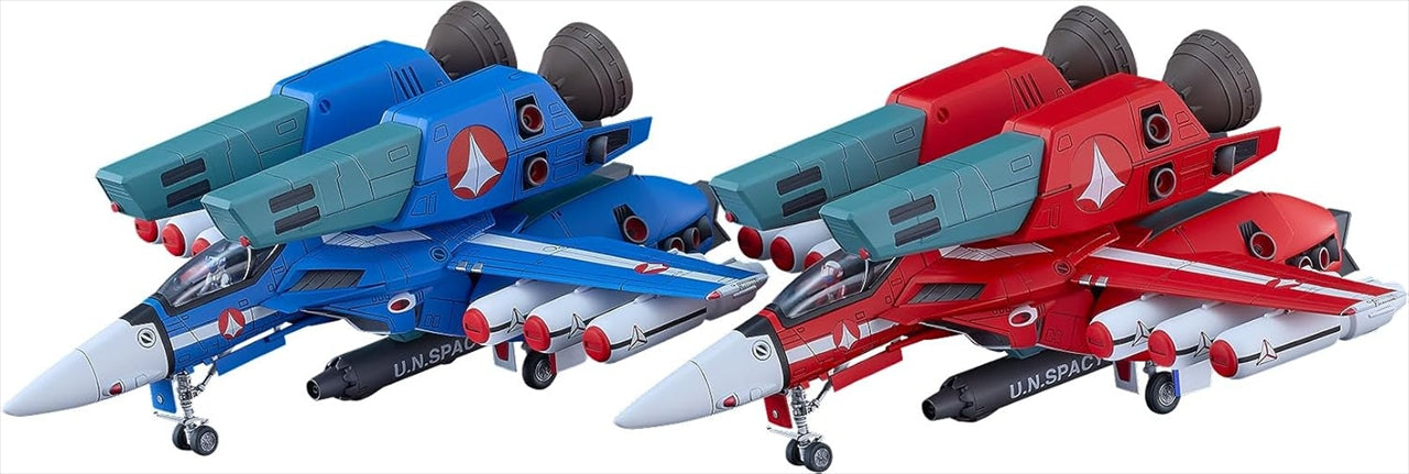 The Super Dimension Fortress Macross PLAMAX PX-20 VF-1J Super Fighter Valkyrie Max & Milia Galaxy Strongest Set