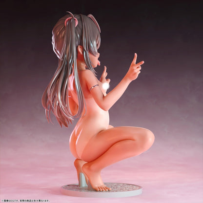 ≪Second Order≫ Voluptuous Girl, School Swimsuit Tanned Female Brat Gal, Moai 1/5 Scale Painted Complete Figure