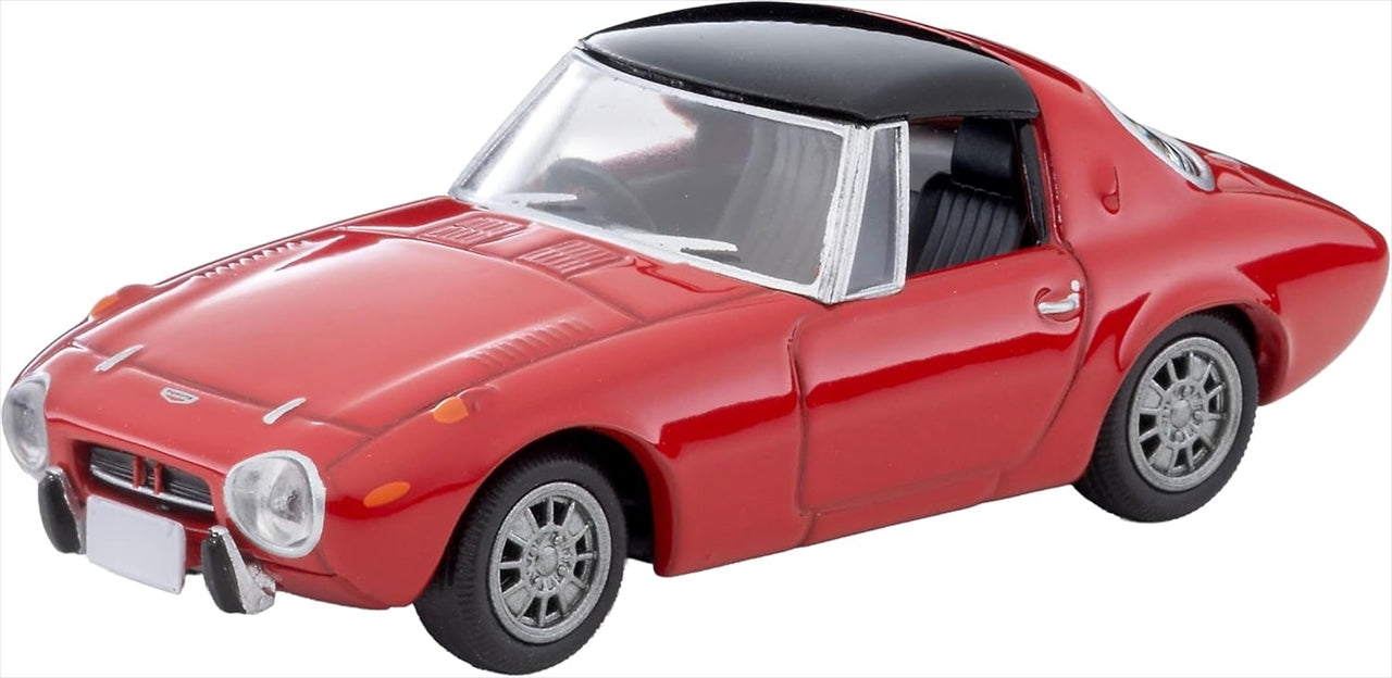 Tomica Limited Vintage LV-139d Toyota Sports 800 Custom Wheel Equipped Vehicle (Red) 1969 Model
